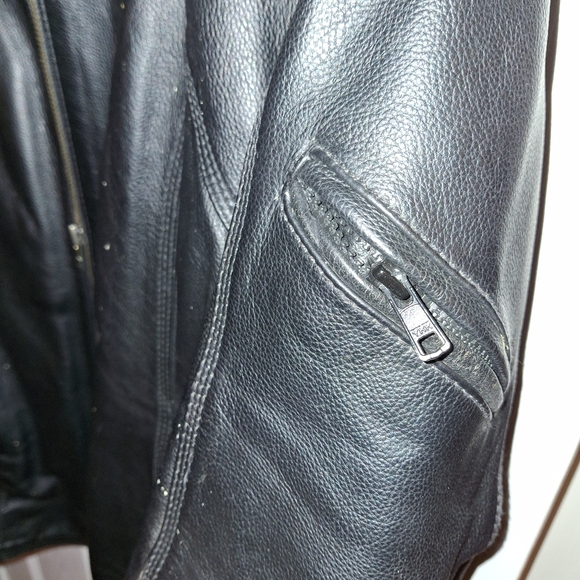 Women's Motorcycle Jacket XXL leather - Picture 4 of 8